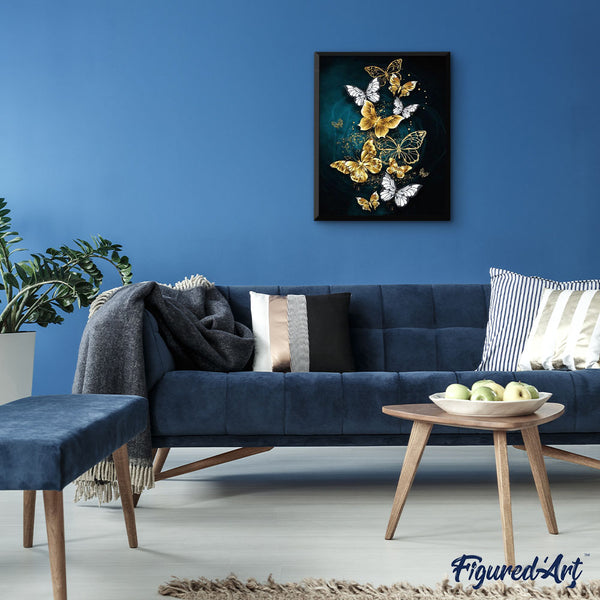 paint by numbers | fairy butterflies | new arrivals animals butterflies intermediate | FiguredArt