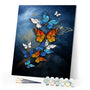 paint by numbers | multicolor butterflies | new arrivals animals butterflies intermediate | FiguredArt