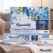 Load image into Gallery viewer, paint by numbers | Van Gogh Starry Night over the Rhone | advanced famous paintings landscapes van gogh | FiguredArt