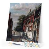 paint by numbers | Dark street | advanced cities | FiguredArt