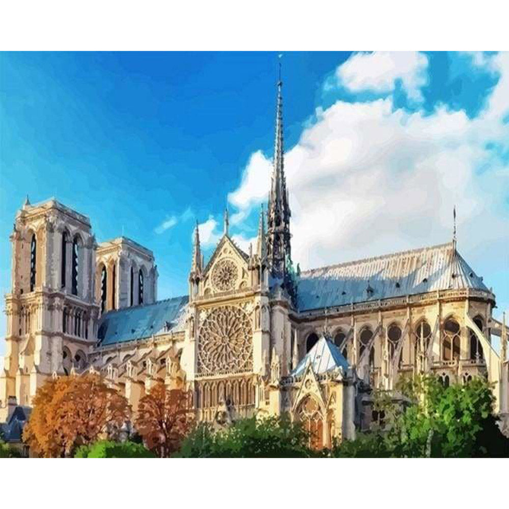 paint by numbers | Notre Dame de Paris | advanced cities | FiguredArt