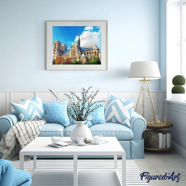 paint by numbers | Notre Dame de Paris | advanced cities | FiguredArt