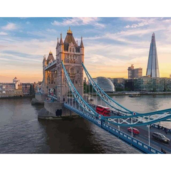paint by numbers | London Bridge | advanced cities | FiguredArt
