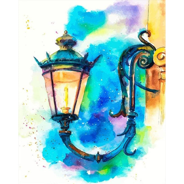 paint by numbers | Retro Wall Lamp | intermediate vintage | FiguredArt