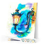 paint by numbers | Retro Wall Lamp | intermediate vintage | FiguredArt