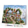 paint by numbers | Seaside house | advanced landscapes | FiguredArt