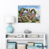 paint by numbers | Seaside house | advanced landscapes | FiguredArt