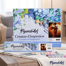 Load image into Gallery viewer, paint by numbers | Woman in sexy Red | advanced romance | FiguredArt