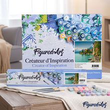 Load image into Gallery viewer, paint by numbers | Lake View | advanced cities | FiguredArt