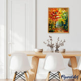 paint by numbers | Solitary walk in Forest | advanced landscapes | FiguredArt