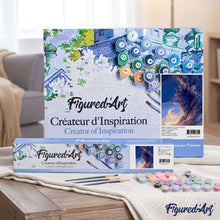 Load image into Gallery viewer, paint by numbers | Wolf and Moon | animals easy wolves | FiguredArt