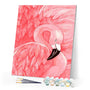 paint by numbers | Flamingo | animals birds easy flamingos | FiguredArt