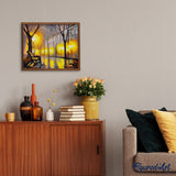 paint by numbers | Street in Winter | cities easy | FiguredArt