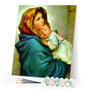 paint by numbers | Mother holding her Child | advanced religion | FiguredArt