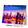 paint by numbers | Night City | cities intermediate | FiguredArt