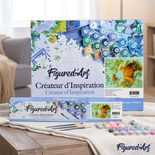 Load image into Gallery viewer, paint by numbers | Little Girl and Butterfly | animals butterflies easy portrait | FiguredArt