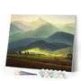 paint by numbers | Giant Mountains | advanced landscapes mountains | FiguredArt