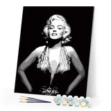 paint by numbers | Marilyn Monroe | easy portrait | FiguredArt