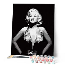 Load image into Gallery viewer, paint by numbers | Marilyn Monroe | easy portrait | FiguredArt