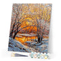 paint by numbers | Fresh Air in Winter Forest | advanced landscapes | FiguredArt