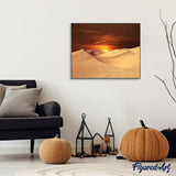 paint by numbers | Twilight in the Desert | easy landscapes | FiguredArt