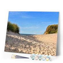 Load image into Gallery viewer, paint by numbers | Sand | intermediate landscapes | FiguredArt