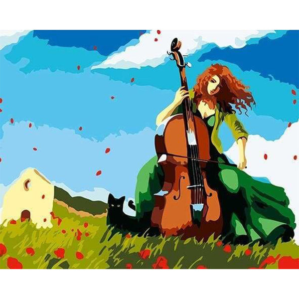 paint by numbers | Romantic melody | easy landscapes music | FiguredArt