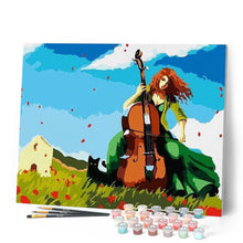Load image into Gallery viewer, paint by numbers | Romantic melody | easy landscapes music | FiguredArt