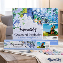 Load image into Gallery viewer, paint by numbers | Romantic melody | easy landscapes music | FiguredArt