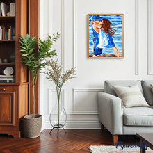 Load image into Gallery viewer, paint by numbers | Summer Kiss | easy romance | FiguredArt