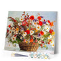 paint by numbers | Countryside Bouquet | advanced flowers | FiguredArt