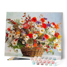 Load image into Gallery viewer, paint by numbers | Countryside Bouquet | advanced flowers | FiguredArt
