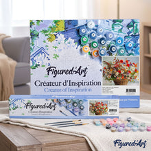 Load image into Gallery viewer, paint by numbers | Countryside Bouquet | advanced flowers | FiguredArt