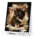 paint by numbers | Cat Businessman | advanced animals cats | FiguredArt