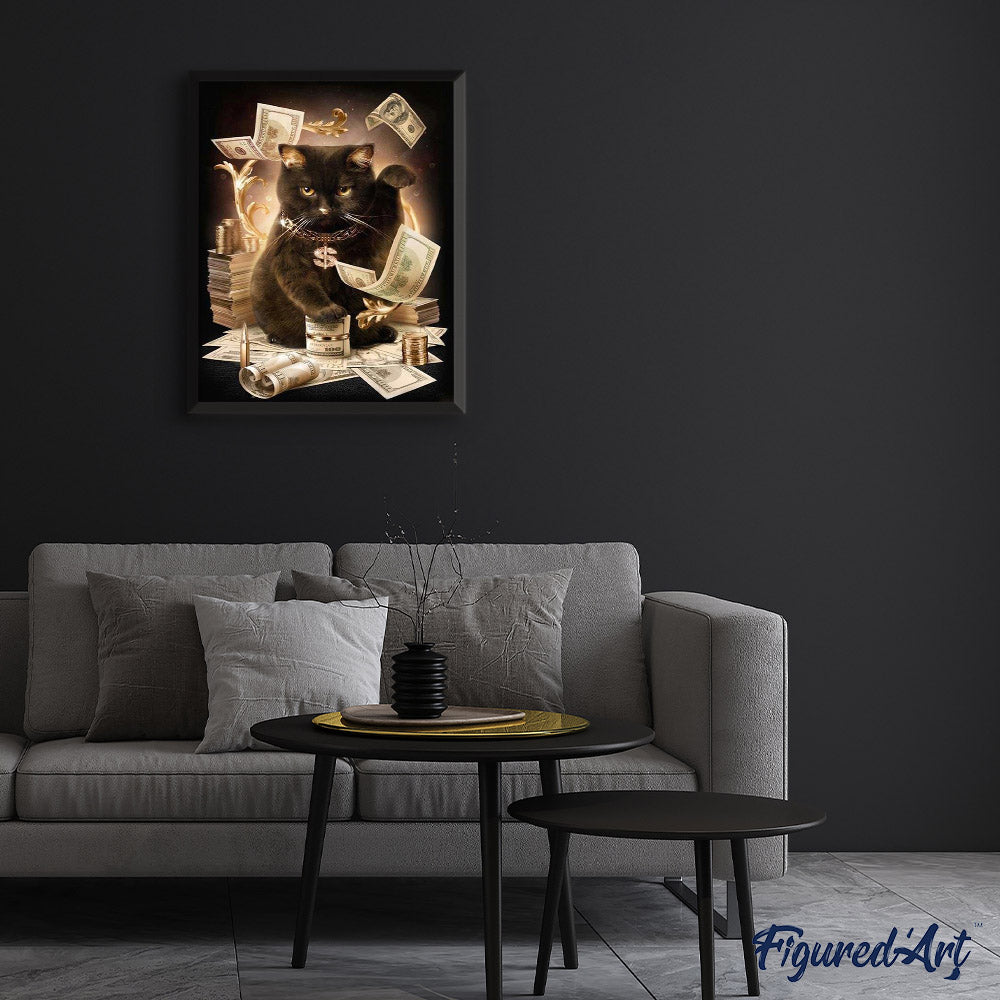 paint by numbers | Cat Businessman | advanced animals cats | FiguredArt