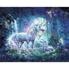 Load image into Gallery viewer, paint by numbers | Unicorn Family | advanced animals unicorns | FiguredArt