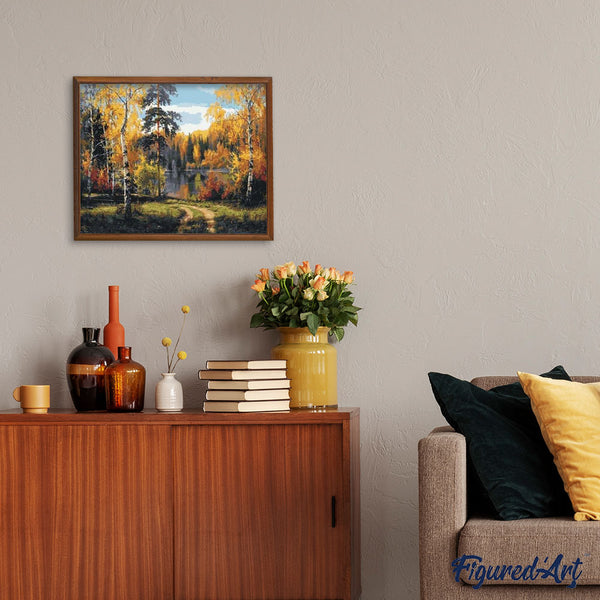 paint by numbers | Fall Landscape | advanced landscapes | FiguredArt