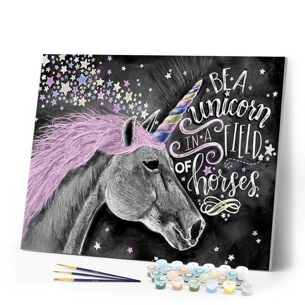 paint by numbers | Unicorn | animals easy | FiguredArt