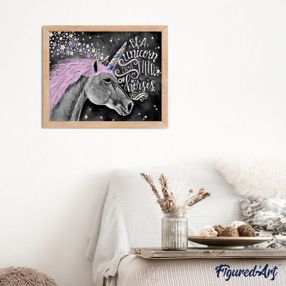 paint by numbers | Unicorn | animals easy | FiguredArt