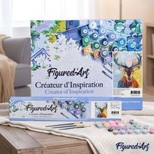 Load image into Gallery viewer, paint by numbers | Modern Reindeer | animals deer easy | FiguredArt