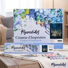 Load image into Gallery viewer, paint by numbers | Night In The City | advanced cities | FiguredArt