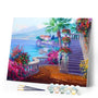 paint by numbers | European seaside landscape | intermediate landscapes | FiguredArt