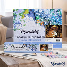 Load image into Gallery viewer, paint by numbers | Cats hugging | animals cats intermediate | FiguredArt