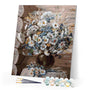 Paint by numbers | Vase of Daisies | flowers intermediate | Figured'Art