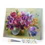 paint by numbers | Colorful Flower | easy flowers | FiguredArt