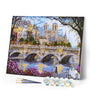 paint by numbers | Notre Dame de Paris and the Seine | cities intermediate | FiguredArt