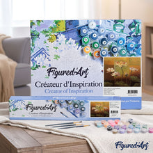 Load image into Gallery viewer, paint by numbers | Blooming Lotus | flowers intermediate | FiguredArt
