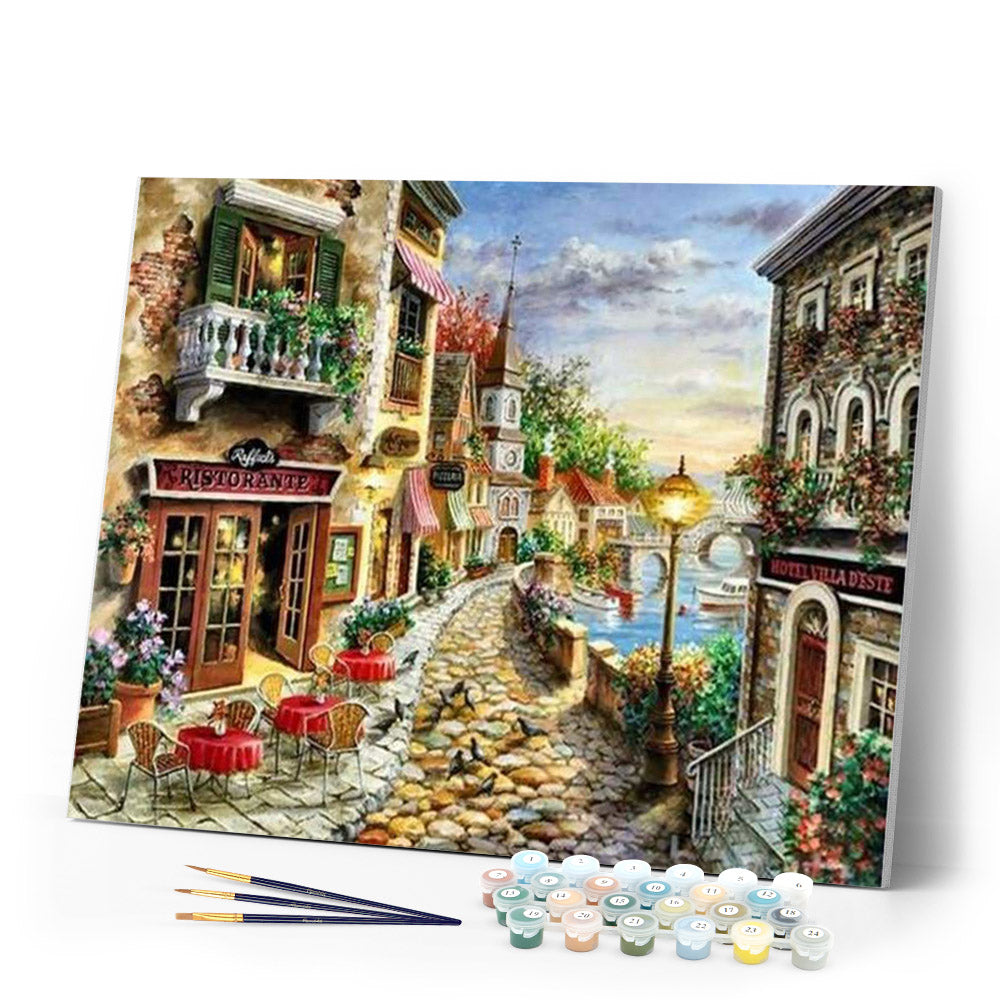 paint by numbers | Golden Coast | advanced cities | FiguredArt