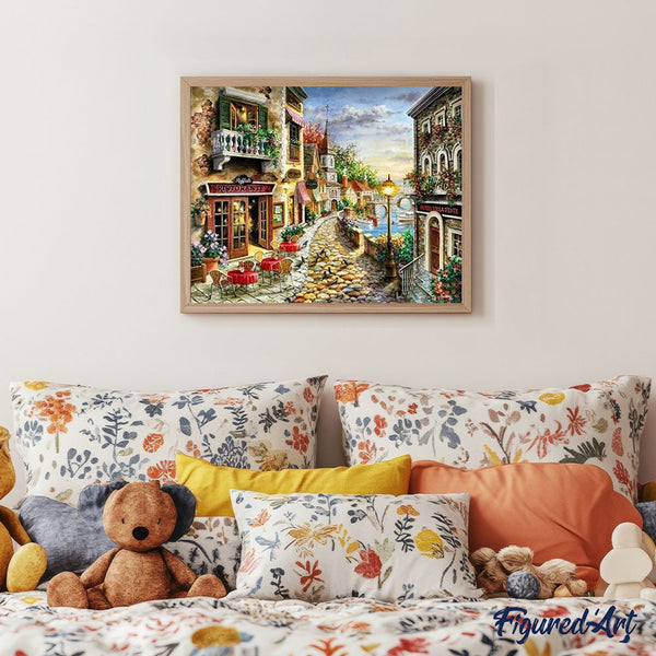 paint by numbers | Golden Coast | advanced cities | FiguredArt