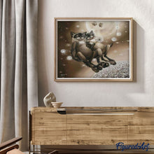 Load image into Gallery viewer, paint by numbers | Dreaming Cats | animals cats intermediate | FiguredArt